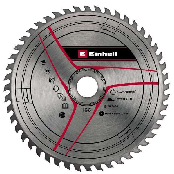 Торцювальна пила з протяжкою та лазером Einhell TC-SM 254 - 2B (4300804) 4300804 фото