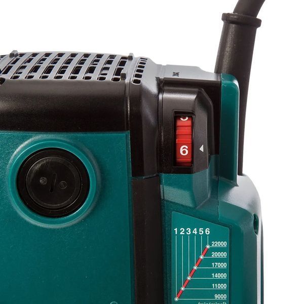 Фрезер вертикальний Makita RP2303FC08 : 2100 Вт, цанга 6/8/12 мм, 9000-23000 хв-1 RP2303FC08 фото