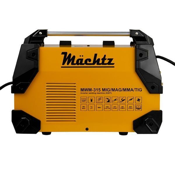 Зварювальний напівавтомат M&auml;chtz MWM-315 MIG/MAG/MMA/TIG (11049): Потужність - 7 кВт; струм 20&ndash;170 А 11049 фото