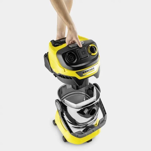 Професійний пилосос Karcher WD 6 P S V-30/6/22/T : 1300Вт, бак 30л, прибирання сухе/вологе 1.628-360.0 фото