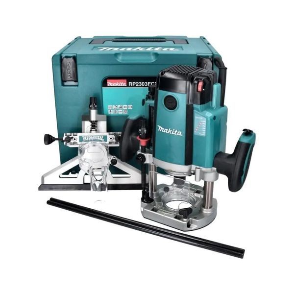 Фрезер вертикальний Makita RP2303FC08 : 2100 Вт, цанга 6/8/12 мм, 9000-23000 хв-1 RP2303FC08 фото