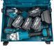 Набір акумуляторних інструментів PROFI-TEC Combo Set 2 EXTRA POWERLine DGA36BL, DTW500BL : з АКБ 4шт-20V 5.0 Ач+ЗП Combo Set 2 EXTRA фото 10