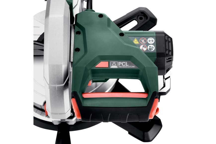 Професійна торцювальна пила з протяжкою Metabo KGS 216 M New: 1500 Вт, глибина різу 70мм, диск 216 x 30 мм, 5000об/хв,613216000 613216000 фото