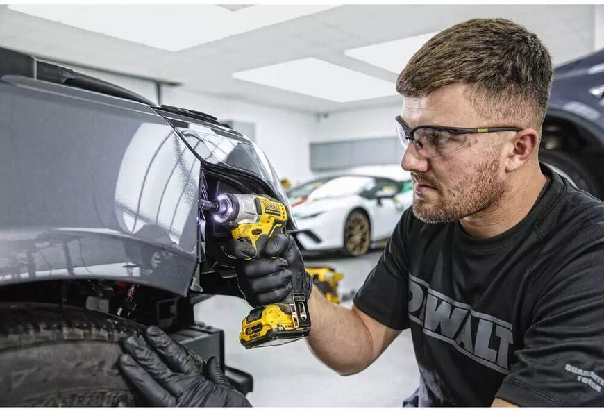 Професійний шурупокрут акумуляторний ударний безщітковий DeWALT DCF801N : без АКБ,1 &frasl; 4, 163Нм (DCF801N) DCF801N фото