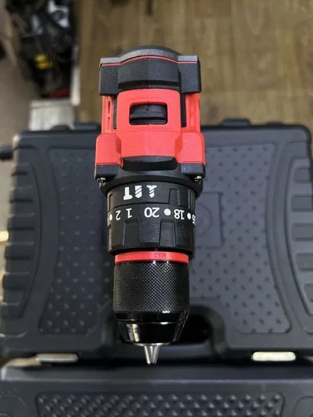 Потужний акумуляторний безщітковий шуруповерт EDON ED-21PBL OL :з АКБ 2-шт 21V 2.0 Ah+ЗП, 50 Нм ED-21PBL OL фото