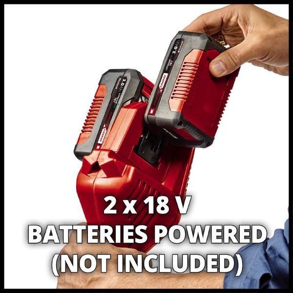 Професійний тример акумуляторний Einhell GE-CT 36/30 Li E - Solo : 2 шт.-18V 4,0 Ah і ЗП, х.х.9000 об/хв, скошування 30 см 3411300 4512098 фото