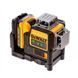 Професійний рівень лазерний лінійний DeWALT DCE089D1G : з АКБ 10.8V 2Ah, 15м, 3 промені зелені DCE089D1G фото 6