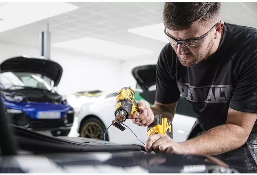 Акумуляторний промисловий фен DeWALT DCE530N : 18 В, 290&deg;С/530&deg;С, 190 л/хв, без АКБ DCE530N фото
