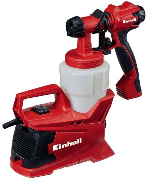 Електричний фарборозпилювач (краскопульт) для фарбування стін Einhell TC-SY 600 S : 600 Вт, 1000 мл/хв, пульверизатор 4260015 4260015 фото