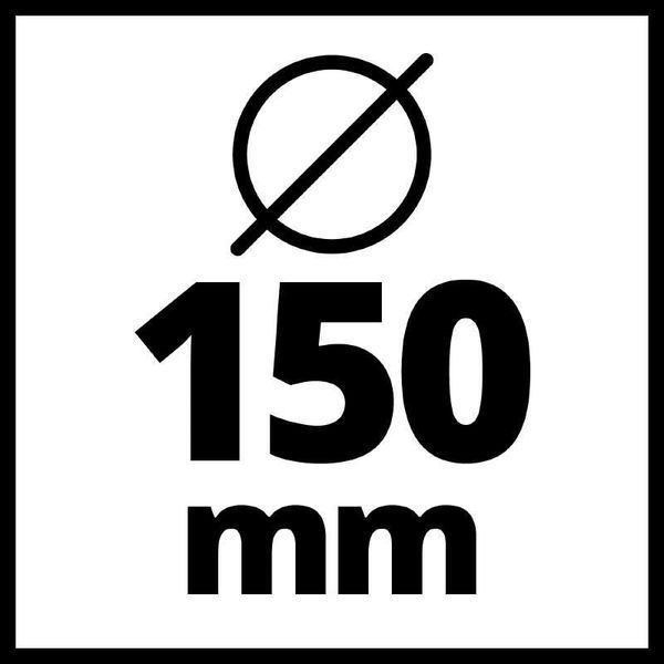 Кутова безщіткова шліфмашина Einhell TE-AG 18/150 Li BL - Solo &Oslash;150 мм New (4431144) 4431144 фото