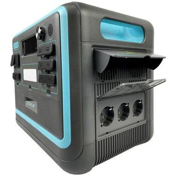 Потужна портативна зарядна станція ECO PLAY SYD-N052 : 2400 Вт/4800 Вт, 2048wh LifePo4 SYD-N052 фото