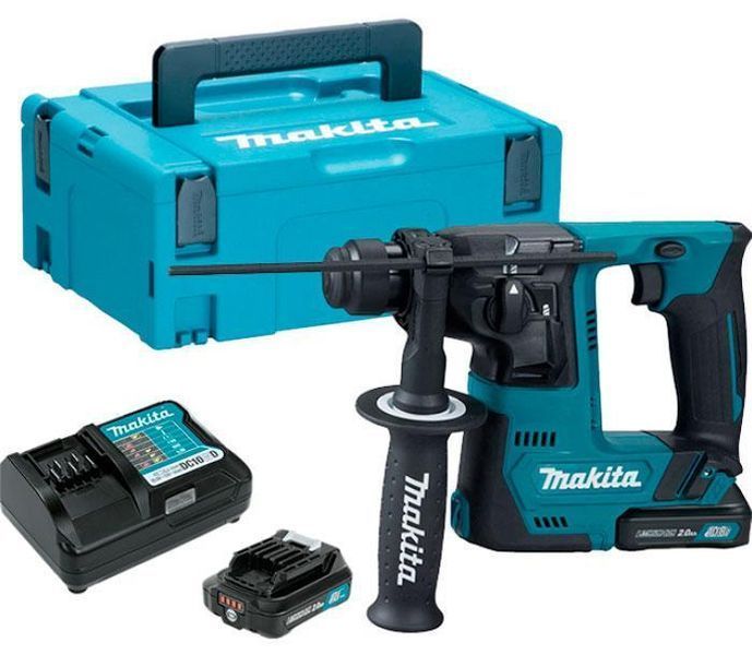 Професійний акумуляторний перфоратор Makita HR140DWAJ : 1.0 Дж, 10.8В (акум. 2шт 2ампера і зарядка) HR140DWAJ фото