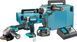 Професійний набір інструментів Makita DLX3155TJ (DDF486, DTD153, DGA504) : дриль-шуруповерт, ударний гвинтоверт,болгарка DLX3155TJ фото 2