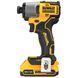 Професійний шурупокрут акумуляторний ударний безщітковий DeWALT DCF840N : без АКБ,1 &frasl; 4, 192Нм (DCF840N) DCF840N фото 2