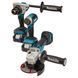 Професійний набір інструментів Makita DLX3155TJ (DDF486, DTD153, DGA504) : дриль-шуруповерт, ударний гвинтоверт,болгарка DLX3155TJ фото 3