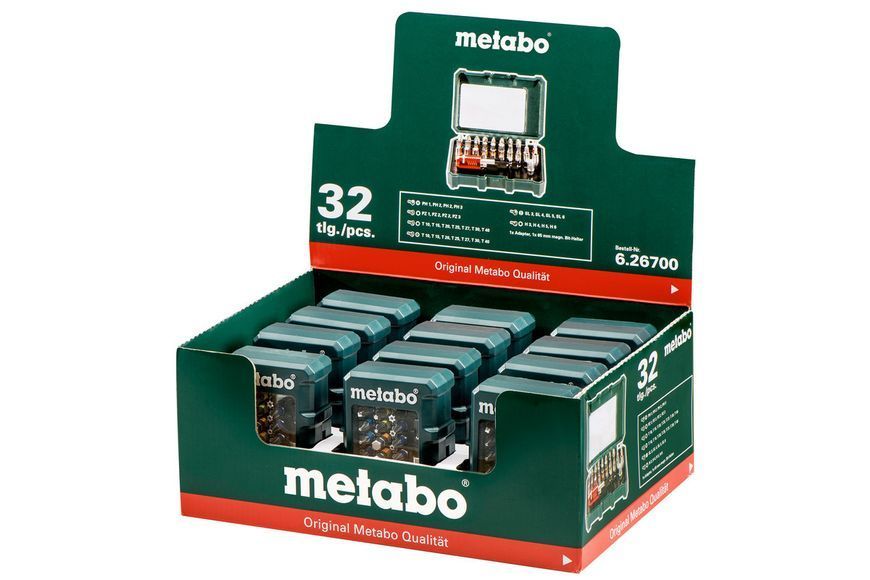 Набір біт Metabo Promotion 32 предмета (626700000) 626700000 фото