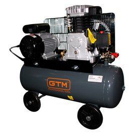Поршневий повітряний компресор 50 л GTM KCH2070A-50L ремінний (50л, 2.2 кВт, 300 л/хв) 27155 фото