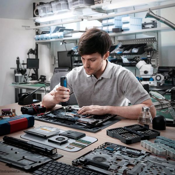 Професійна акумуляторна викрутка Bosch Professional GO 3 в кейсі з набором насадок 06019H2201 фото