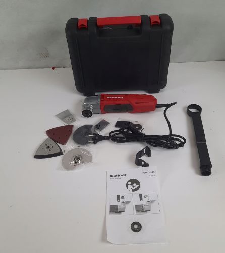 Багатофункціональний інструмент Einhell TE-MG 300 EQ (4465150): 20000 коливань, 300Вт 4465150 фото
