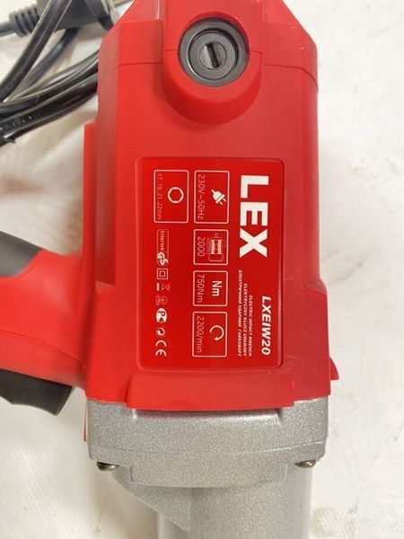 Потужний гайковерт ударний електричний LEX LXEIW20 : 1/2", 2000 Вт, 700Нм, Польща LXEIW20 фото