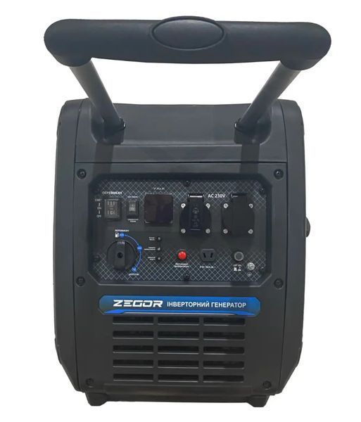 Професійний бензиновий інверторний генератор ZEGOR DIN-MUTE6000 : 5.5/6.0 кВт бензогенератор DIN-MUTE6000 фото