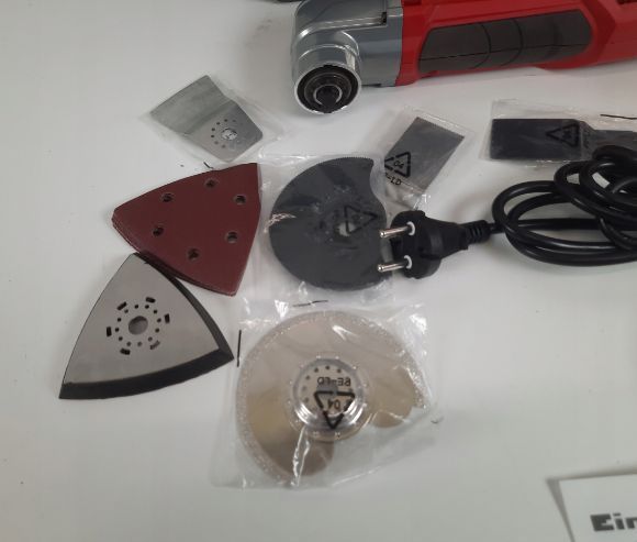Багатофункціональний інструмент Einhell TE-MG 300 EQ (4465150): 20000 коливань, 300Вт 4465150 фото