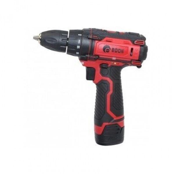 Акумуляторний шуруповерт Edon AD-12CA, 12 В, 2 А/год, 1350 об/хв, 23 Нм, 2 швидкості, 2 акумулятора, кейс AD-12CA фото