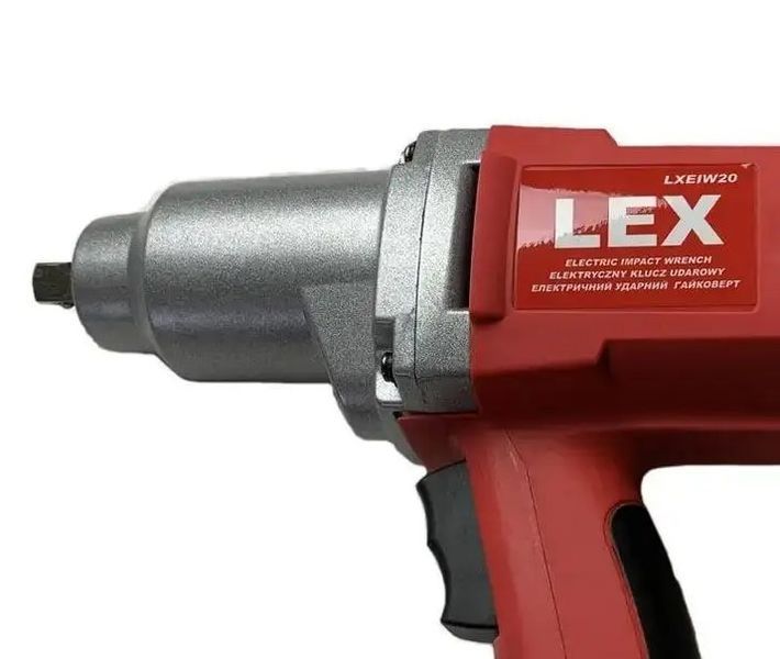 Потужний гайковерт ударний електричний LEX LXEIW20 : 1/2", 2000 Вт, 700Нм, Польща LXEIW20 фото