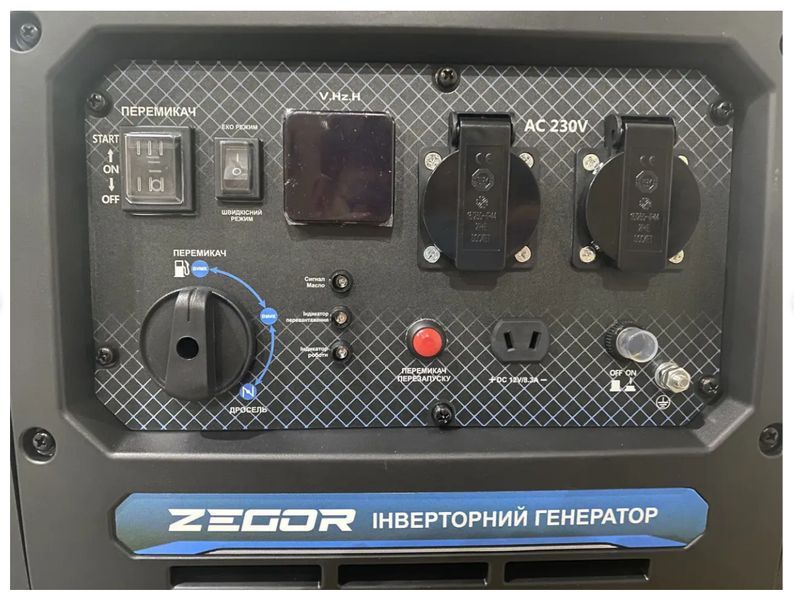 Професійний бензиновий інверторний генератор ZEGOR DIN-MUTE6000 : 5.5/6.0 кВт бензогенератор DIN-MUTE6000 фото