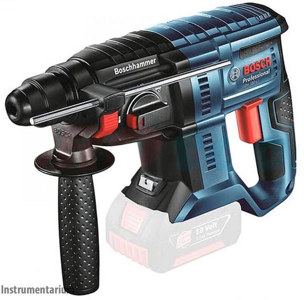Набір інструментів Bosch Professional перфоратор GBH 180-LI + GSR 18V-50 + GWS 180-LI : з АКБ 2шт 18V 5.0Ah і з/п 0615990M32 фото