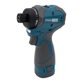 Акумуляторний шуруповерт під біти PROFI-TEC PPCD5516Q ( 55 Нм ,2&times;Акумулятори(2.0 Аг), зарядне, кейс) 007153 фото