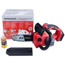Акумуляторна безщіткова пила ланцюгова WORCRAFT CGC-S20LiB (13241) Довжина шини 203 (8'') 13241 фото