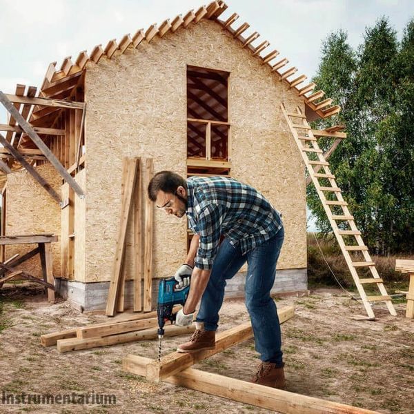 Професійний акумуляторний перфоратор Bosch Professional GBH 180-Li : з АКБ 18V 4.0Ah, 2 Дж, SDS plus, набор свердл 0615990M9C фото