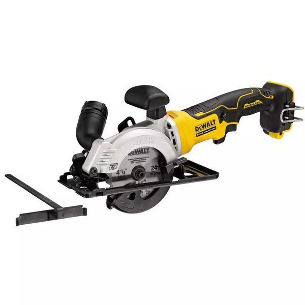 Пила дискова акумуляторна безщіткова компактна DeWALT DCS571NT : без АКБ, 18 В, 4500 об/хв, диск 115 мм, 2.5 кг DCS571NT фото