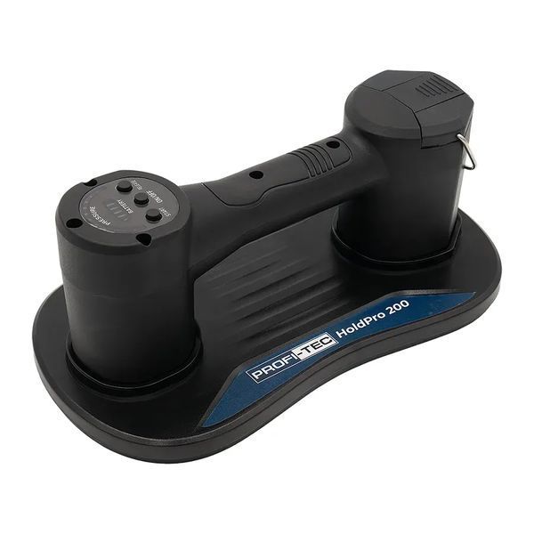 Потужна акумуляторна вакуумна присоска PROFI-TEC HoldPro 200 : з АКБ 2шт-12V 1.5 Ah + ЗП (007064) 007064 фото