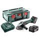 Потужна акумуляторна болгарка Metabo W 18 L 9-125 (602247510) 602247510 фото 1